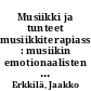Musiikki ja tunteet musiikkiterapiassa : musiikin emotionaalisten vaikutusten kolmidimensiomalli
