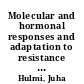 Molecular and hormonal responses and adaptation to resistance exercise and protein nutrition in young and older men