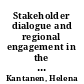 Stakeholder dialogue and regional engagement in the context of higher education
