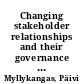 Changing stakeholder relationships and their governance : a strategy logic perspective to Talmu Ltd
