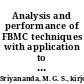 Analysis and performance of FBMC techniques with application to relay networks
